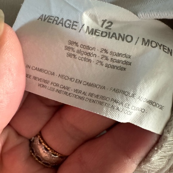 JJill Abstract Flaired top with tan chino pant “BUNDLE” - Picture 5 of 11